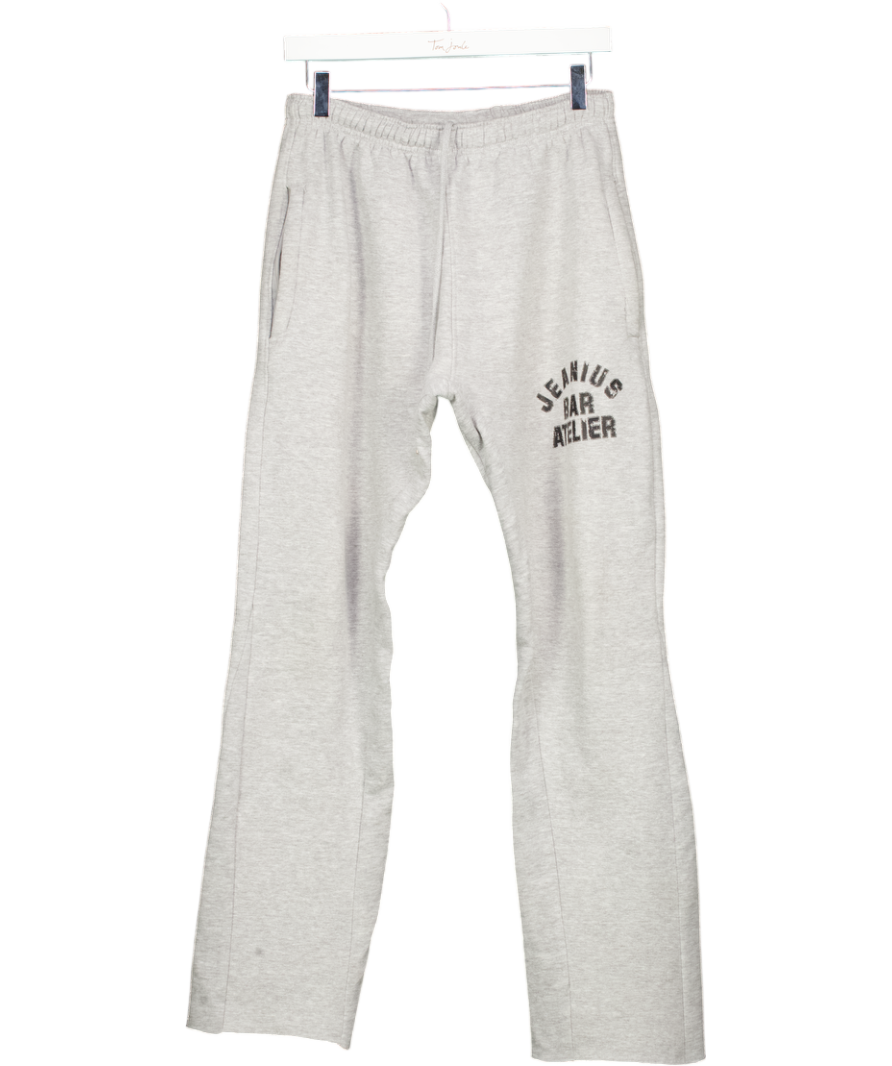 Jeanius Bar Atelier Grey Varsity Jogger UK S