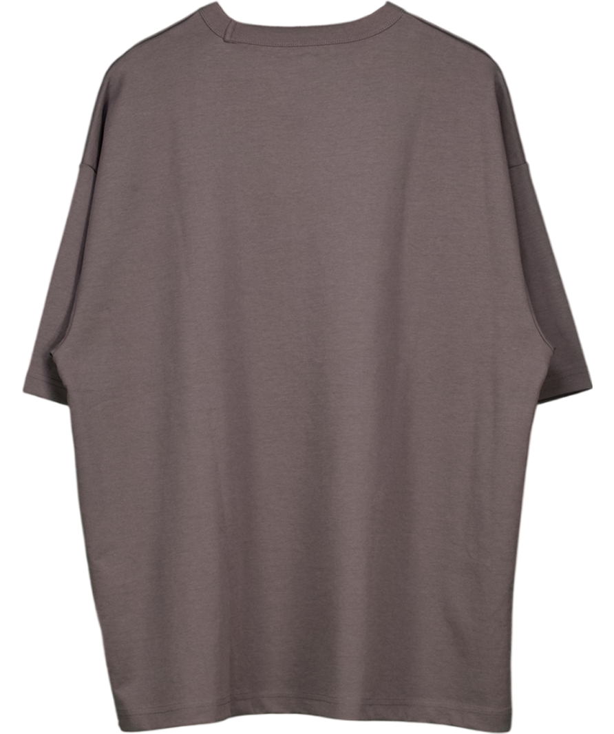 ASOS Grey Double Sleeve T Shirt UK L