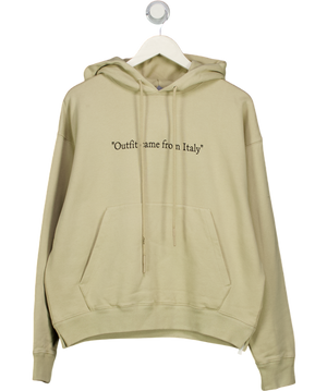OFF-WHITE Beige “outfit Came From Italy” Hoodie UK S
