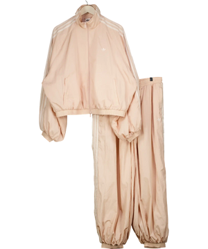 adidas originals 3-stripes blush pink 2=piece Balloon tracksuit set UK XL