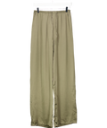 DISSH Green Percy Relaxed-fit Silk Trousers UK 8