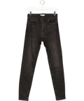 Whistles Black Wash Denim Stretch Sculpted Skinny Jeans W27