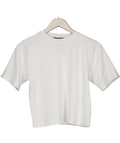 Mint Velvet White Ultimate Cotton T-shirt UK XS