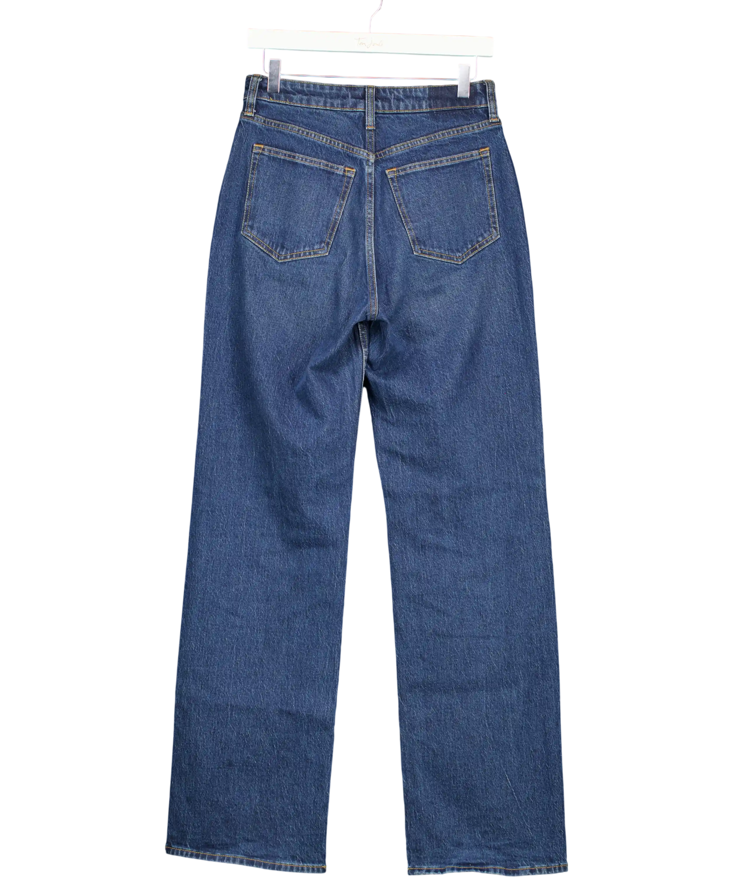 Abercrombie & Fitch Blue Curve Love High Rise 90s Relaxed Jeans - Long W26