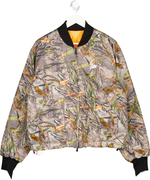 Multicoloured Patta Nature Reversible Bomber UK S