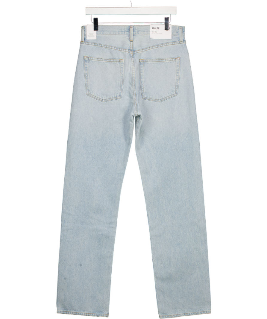 AGOLDE Light Blue High Rise Relaxed Straight Jeans W27