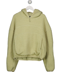 ENTIRE STUDIOS Cream Entire Studios Fluffy Fleece Hooded Sweatshirt UK M