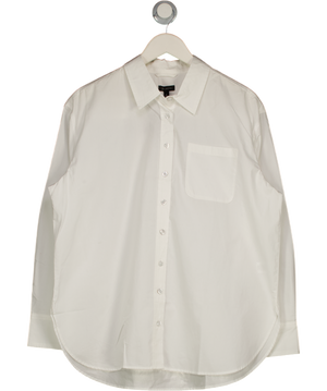 TALBOTS Everyday Relaxed Shirt - White UK M