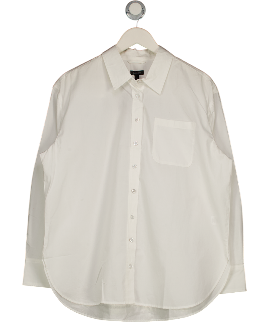TALBOTS Everyday Relaxed Shirt - White UK M