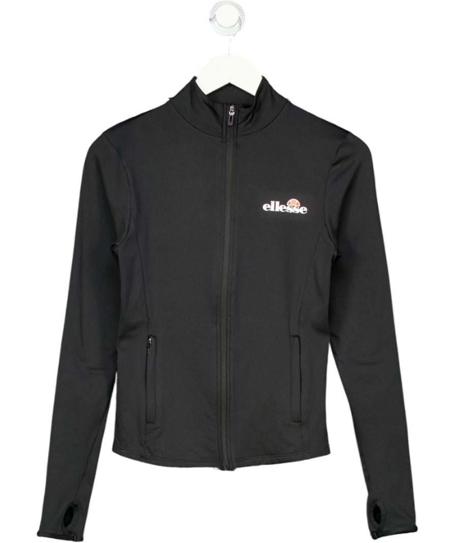 Ellesse Black Forviso Fz Track Top UK 8