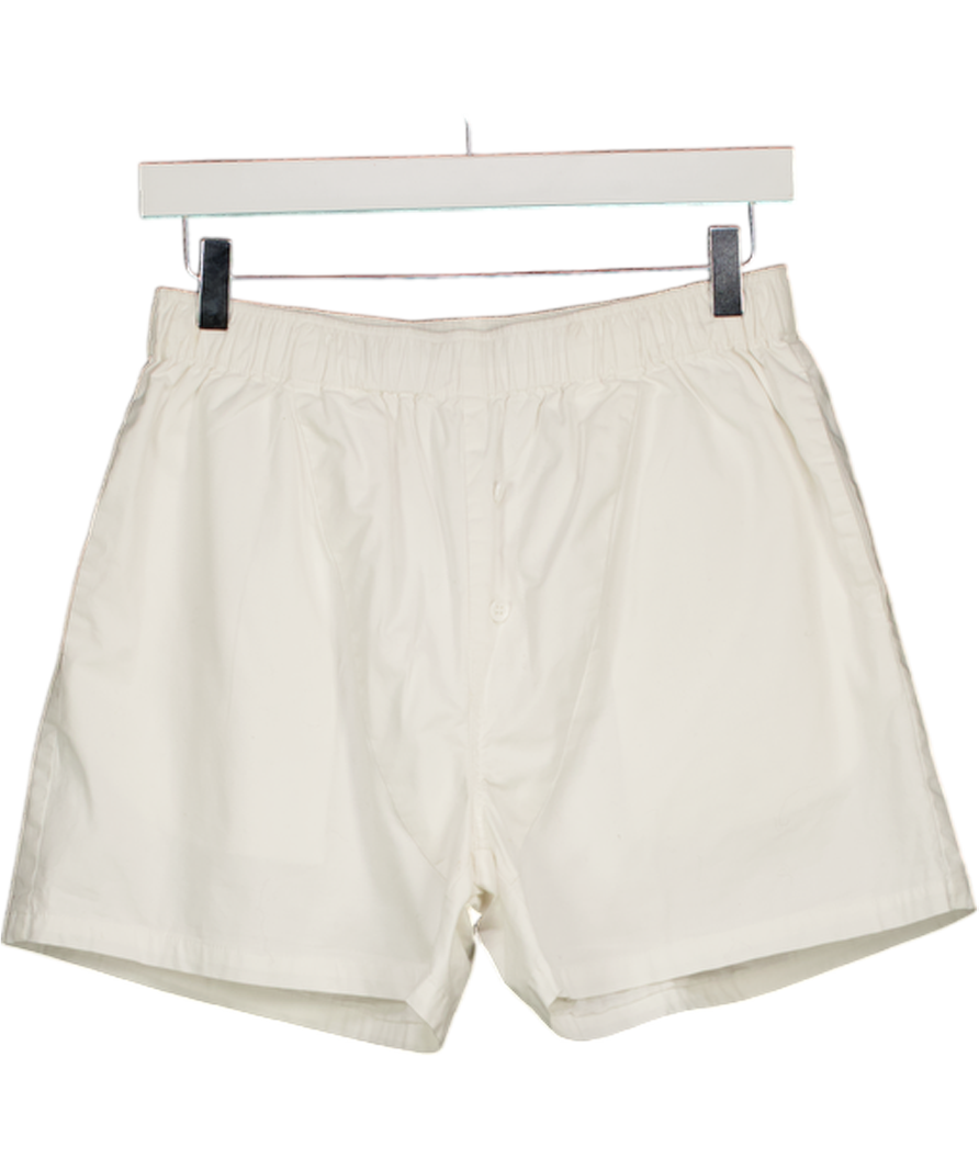 Sisters & Seekers White Mid Shorts UK 10