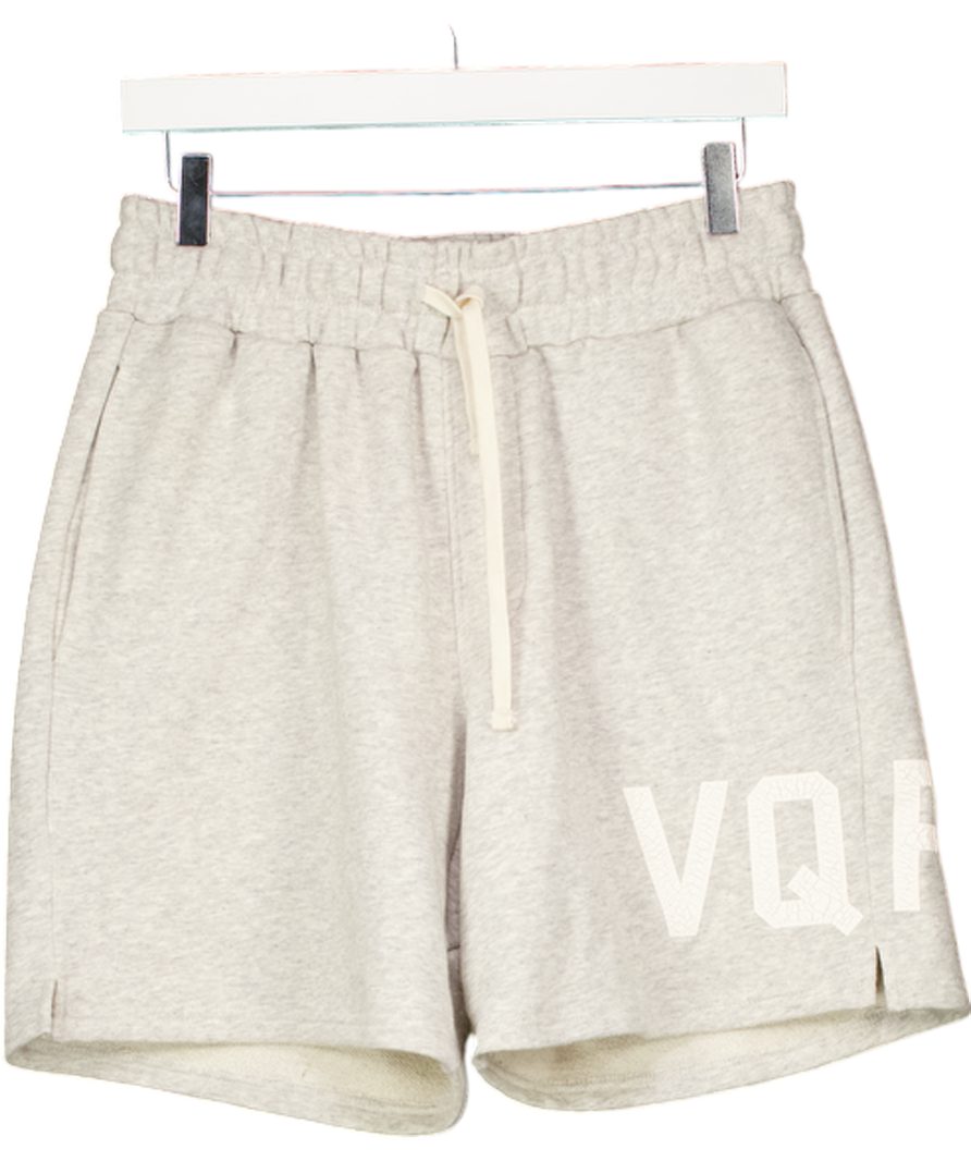 VANQUISH Grey Vq Logo Sweat Lounge Shorts UK M