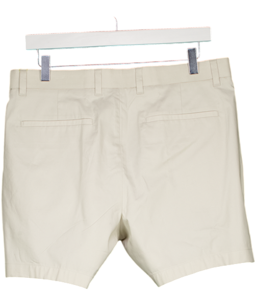 Autograph Cream Regular Fit Super Lightweight Chino Shorts W32