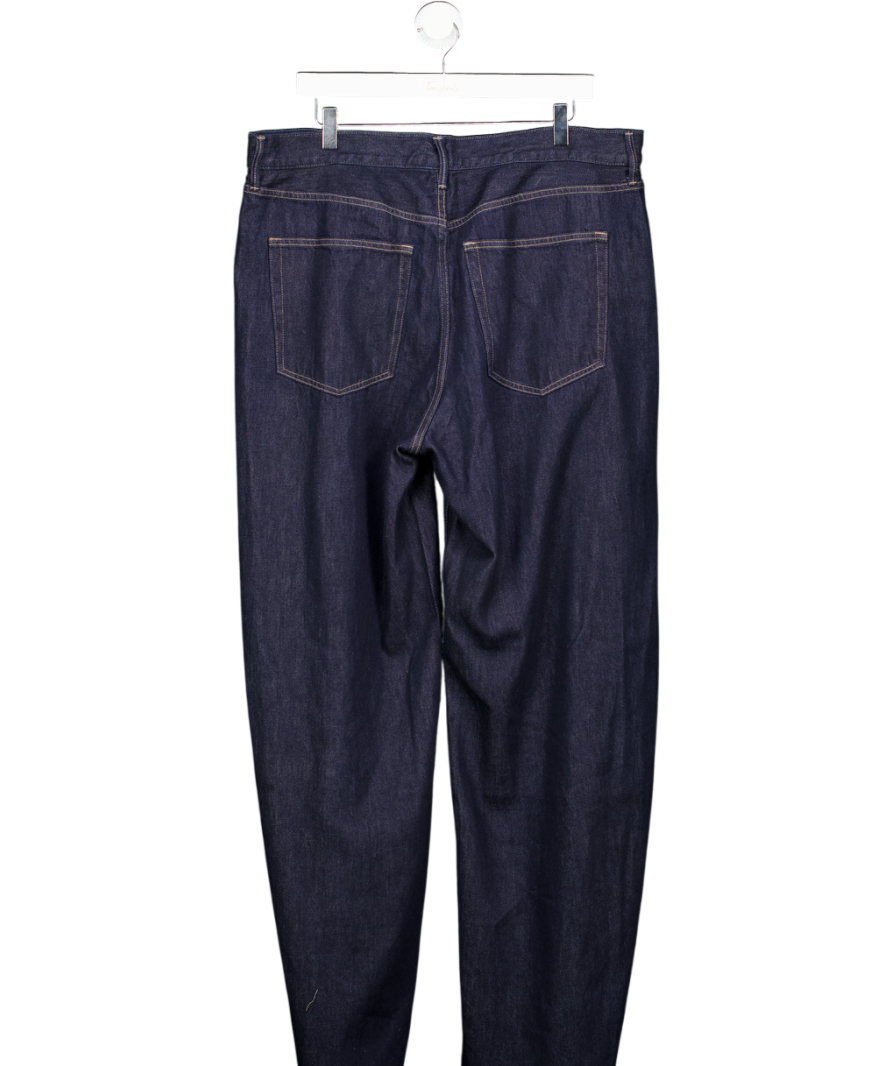 Uniqlo Blue Wide Straight Jeans W34