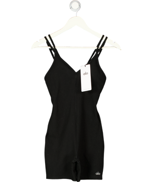 ALO Black Alosoft Suns Out Onesie UK XS