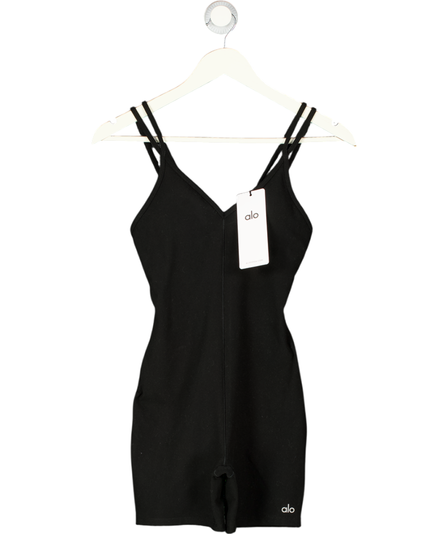 ALO Black Alosoft Suns Out Onesie UK XS