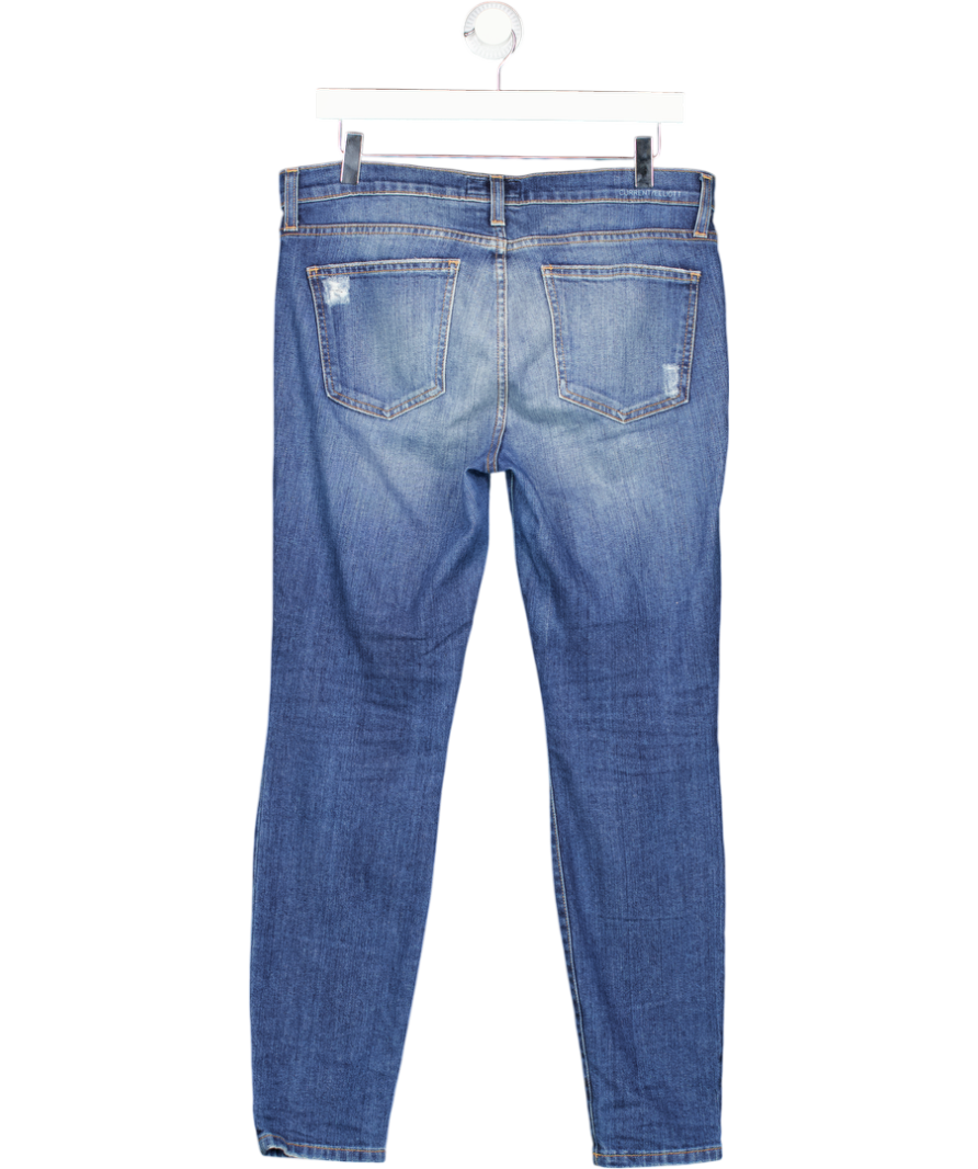 Current/Elliott Blue The Stiletto Distressed Skinny Jeans W30