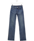 WEEKDAY Blue Tension Mid Rise Slim Bootcut Jeans L32 W24
