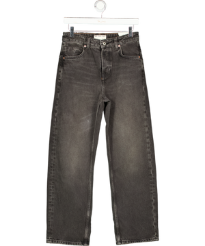 FREE PEOPLE We The Free Grey Deep Trance Dropped Boyfriend Jeans - Long W24