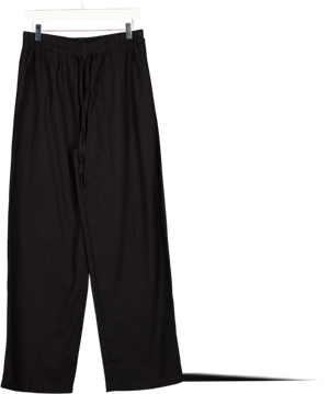 ASOS Black Stradivarius Drawstring Trousers UK S