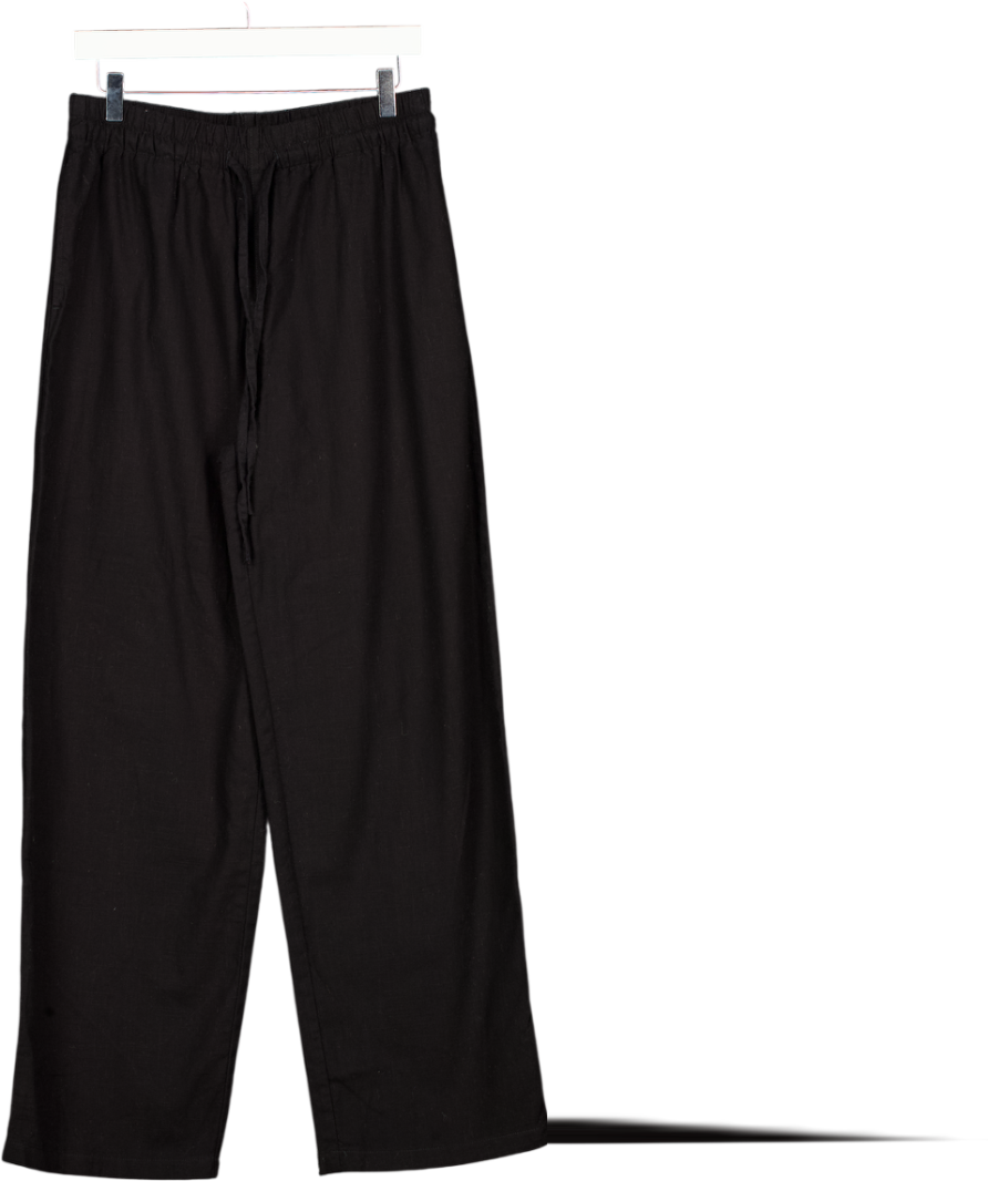 ASOS Black Stradivarius Drawstring Trousers UK S