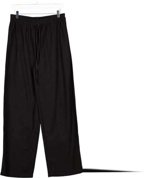 ASOS Black Stradivarius Drawstring Trousers UK S