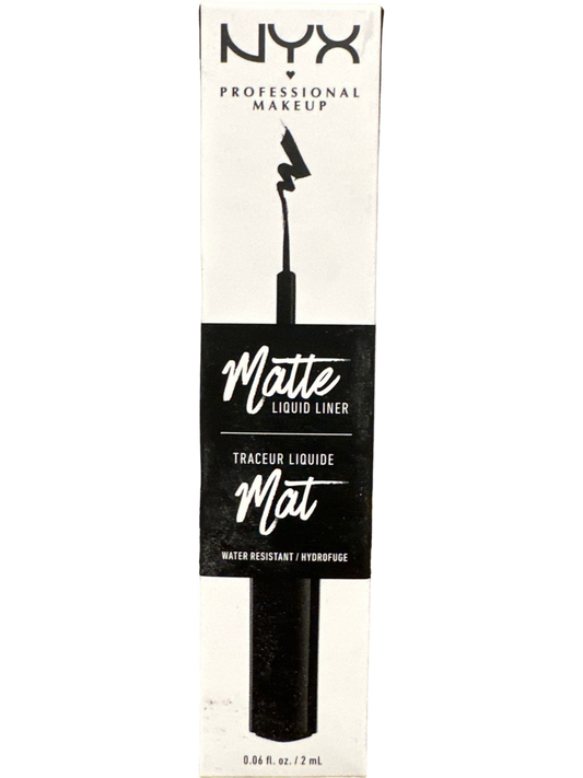 NYX Professional Makeup Matte Liquid Eye Liner 01 Black