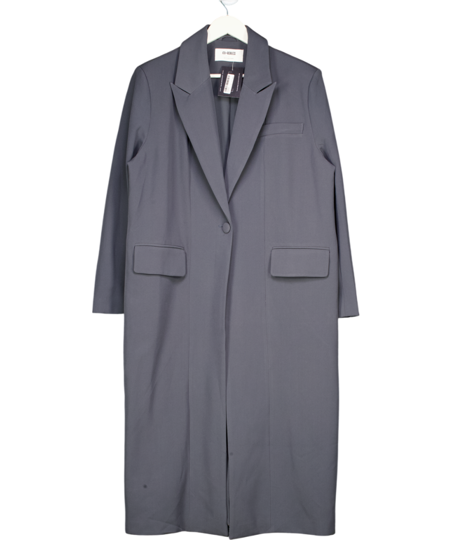 4th & Reckless Grey Tailored Coat UK 10