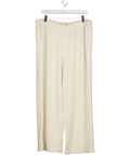 River Island White Soft Joggers UK XL