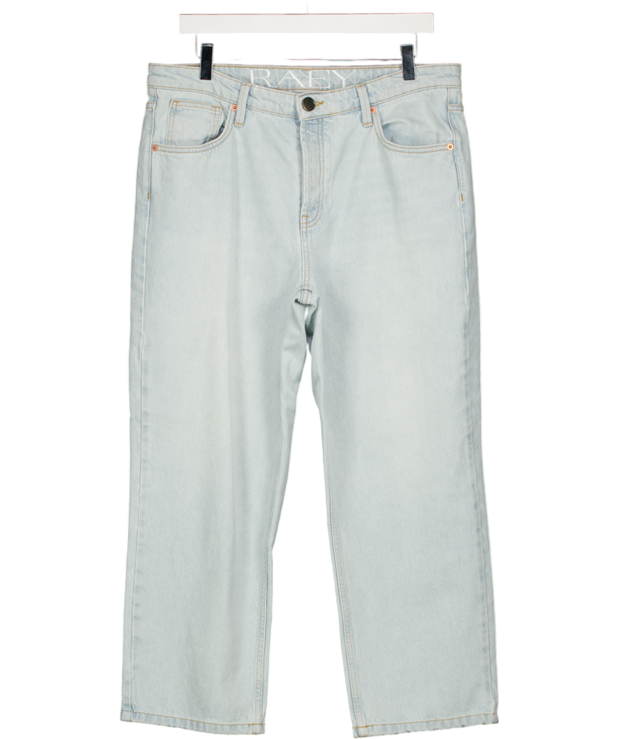 RAEY Pale Blue Denim Crop Boyfirend Jeans W27
