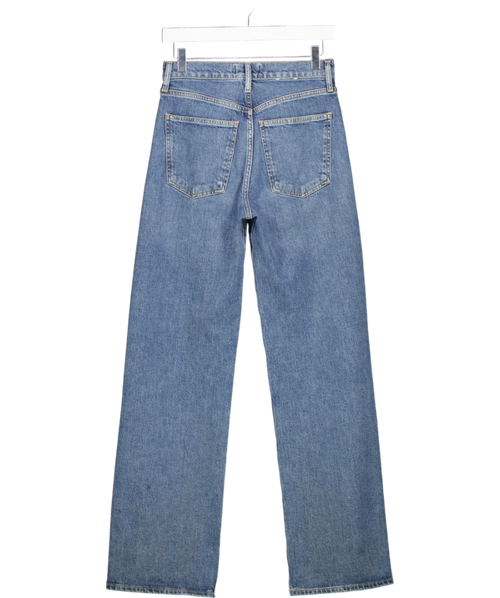 AGOLDE Blue Harper High Rise Straight Leg Jean W25