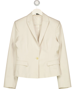 Calvin Klein Stone Beige One Button Blazer UK 14