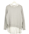 Seraphine Grey Smart Sweatshirt UK XXL