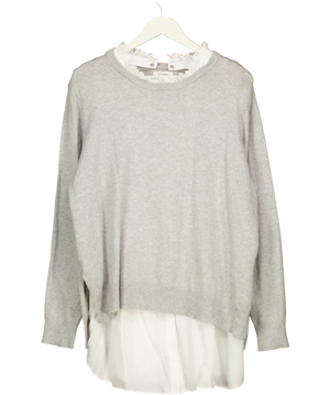 Seraphine Grey Smart Sweatshirt UK XXL