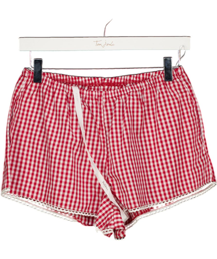 Treats Red Gingham Short Set UK S
