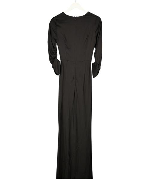 RAT & BOA Costella Black Maxi  Dress UK XS