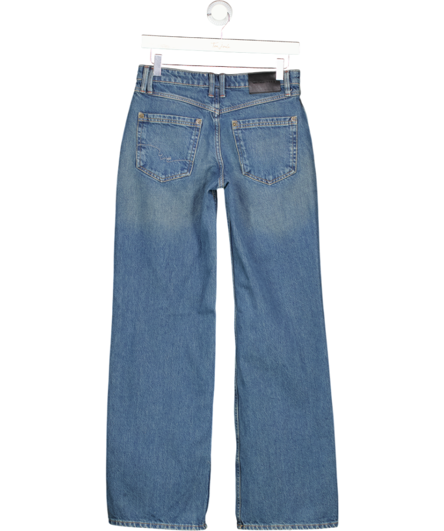 FREE PEOPLE Blue We The Free Tennessee Low-rise Boyfriend Jeans W25