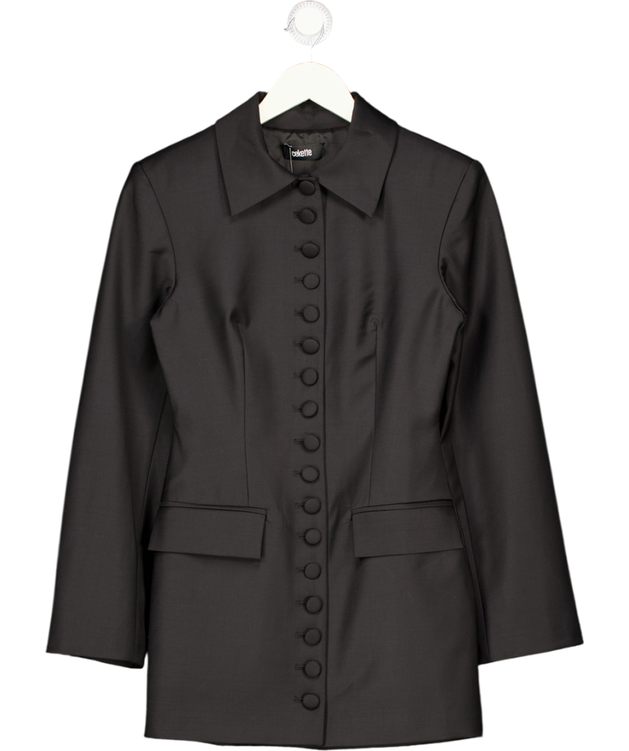 CEKETTE Black Woolblend Blazer Dress UK S
