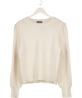 Mint Velvet Cream Butter Yellow Lace Hem Jumper UK XL