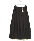 La Casa Madge Black Midi Skirt UK S
