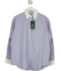 Holland Cooper Blue & White Striped Winchester Shirt UK S