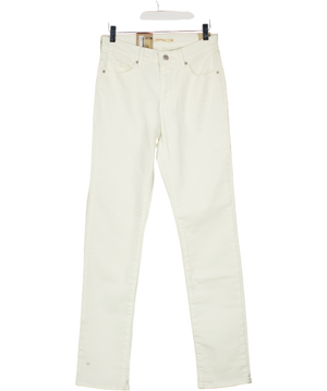 LEVI'S White Classic Straight Leg Jeans W26