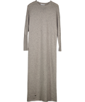 LUCY NAGLE Grey X The Fashion Bug Virgin Wool/cashmere Blend Knitted Maxi Dress UK XS/S