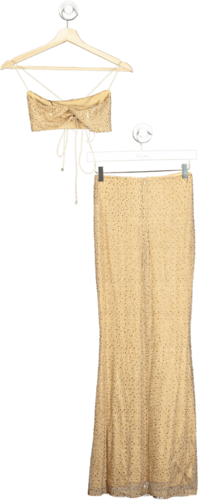 Babyboo Gold Sequin Two - Piece Set UK 8 - Reliked