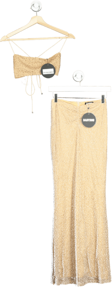 Babyboo Gold Sequin Two - Piece Set UK 8 - Reliked