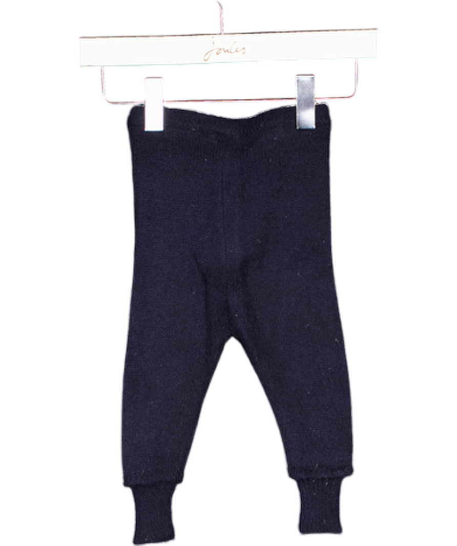 CARAMEL BABY & CHILD Blue Wool Trousers Navy 0-3 Months