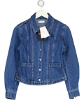 KOOKAI Blue Denim Kai Snap Jacket UK 6