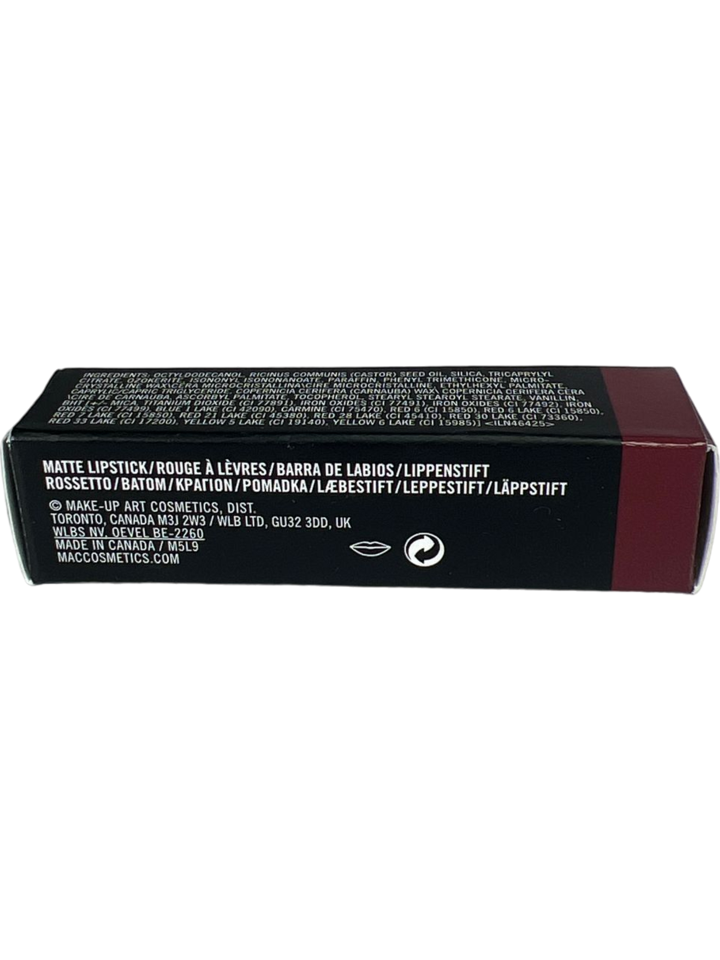 MAC Matte Lipstick Viva Glam III - Muted Brownish-Plum