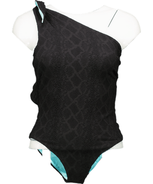 Baiah Swimwear The Martinique - One Shoulder Swimsuit UK S