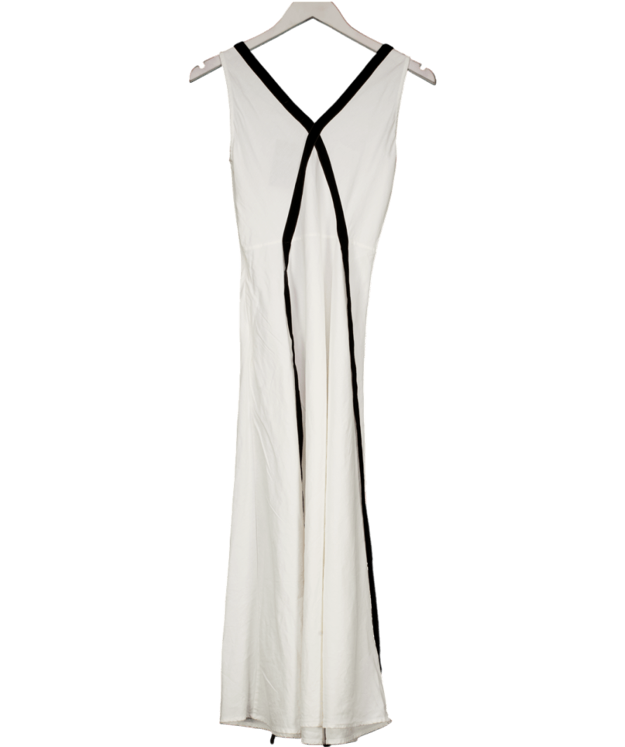 bamford White Linen Maxi Dress UK XS - Reliked